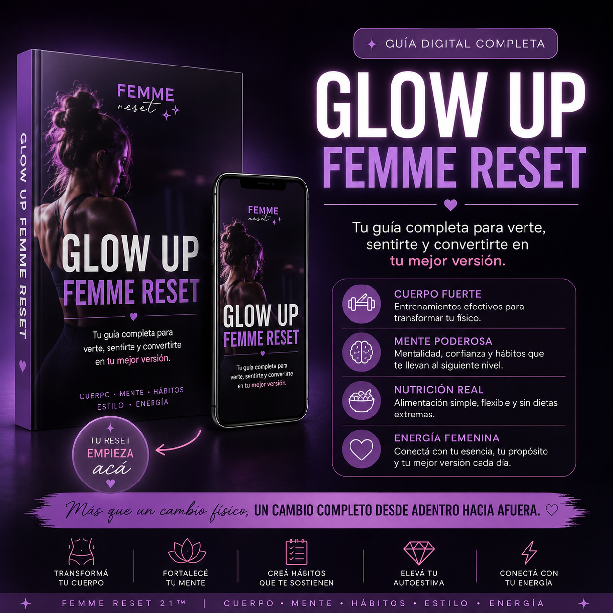 Glow up - Femme Reset